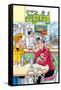 Archie Comics Cover: Jughead No.198 Pop's Super Burger-Rex Lindsey-Framed Stretched Canvas