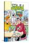 Archie Comics Cover: Jughead No.198 Pop's Super Burger-Rex Lindsey-Stretched Canvas