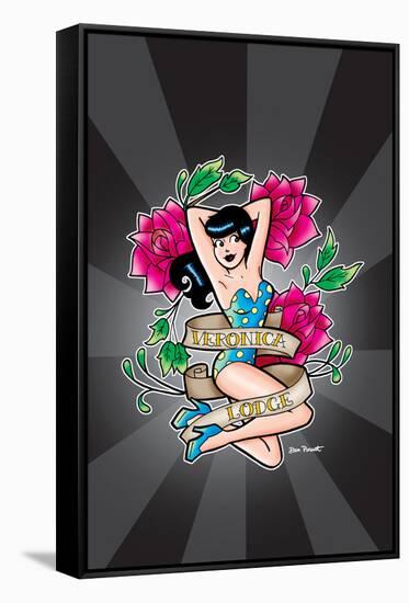 Archie Comics Cover: Veronica No.201-Dan Parent-Framed Stretched Canvas