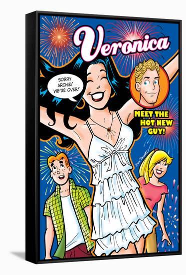 Archie Comics Cover: Veronica No.202 Meet The Hot New Guy: Kevin Keller-Dan Parent-Framed Stretched Canvas