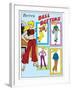 Archie Comics Fashions: Betty's Bell Bottoms-null-Framed Art Print