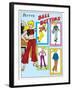 Archie Comics Fashions: Betty's Bell Bottoms-null-Framed Art Print