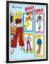 Archie Comics Fashions: Betty's Bell Bottoms-null-Framed Art Print