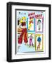 Archie Comics Fashions: Betty's Bell Bottoms-null-Framed Art Print