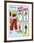 Archie Comics Fashions: Betty's Bell Bottoms-null-Framed Art Print