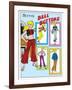 Archie Comics Fashions: Betty's Bell Bottoms-null-Framed Art Print