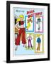 Archie Comics Fashions: Betty's Bell Bottoms-null-Framed Art Print