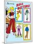 Archie Comics Fashions: Betty's Bell Bottoms-null-Mounted Art Print