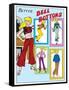 Archie Comics Fashions: Betty's Bell Bottoms-null-Framed Stretched Canvas