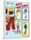 Archie Comics Fashions: Betty's Bell Bottoms-null-Stretched Canvas