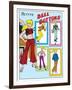 Archie Comics Fashions: Betty's Bell Bottoms-null-Framed Art Print