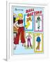 Archie Comics Fashions: Betty's Bell Bottoms-null-Framed Art Print