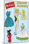 Archie Comics Fashions: Betty's Summer Fashions-null-Mounted Poster