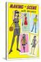 Archie Comics Fashions: Making The Scene With Veronica-null-Stretched Canvas