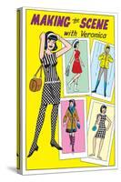 Archie Comics Fashions: Making The Scene With Veronica-null-Stretched Canvas