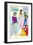 Archie Comics Fashions: Veronica's Fashions Pants A La Mode-null-Framed Art Print