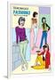 Archie Comics Fashions: Veronica's Fashions Pants A La Mode-null-Framed Art Print