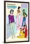 Archie Comics Fashions: Veronica's Fashions Pants A La Mode-null-Framed Art Print