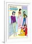 Archie Comics Fashions: Veronica's Fashions Pants A La Mode-null-Framed Art Print