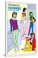 Archie Comics Fashions: Veronica's Fashions Pants A La Mode-null-Stretched Canvas
