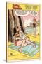 Archie Comics Pin-Up: Betty and Veronica; Ice Cream  (Aged)-null-Stretched Canvas