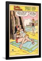 Archie Comics Pin-Up: Betty and Veronica; Ice Cream  (Aged)-null-Framed Poster