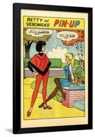 Archie Comics Pin-Up: Betty and Veronica; Understanding Boys  (Aged)-null-Framed Poster