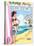 Archie Comics Pin-Up: Veronica And Archie At The Beach-null-Stretched Canvas