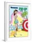 Archie Comics Pin-Up: Veronica At The Beach-null-Framed Art Print