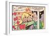 Archie Comics Retro: Archie and Betty Comic Panel; Gift (Aged)-null-Framed Premium Giclee Print