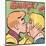 Archie Comics Retro: Archie and Betty Comic Panel; Smack! (Aged)-null-Mounted Poster