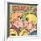 Archie Comics Retro: Archie and Betty Comic Panel; Smack! (Aged)-null-Framed Poster