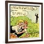 Archie Comics Retro: Archie and Betty Comic Panel; Snatching Happiness (Aged)-null-Framed Art Print