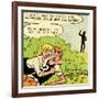 Archie Comics Retro: Archie and Betty Comic Panel; Snatching Happiness (Aged)-null-Framed Art Print