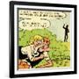 Archie Comics Retro: Archie and Betty Comic Panel; Snatching Happiness (Aged)-null-Framed Art Print