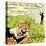 Archie Comics Retro: Archie and Betty Comic Panel; Snatching Happiness (Aged)-null-Stretched Canvas