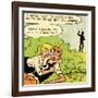 Archie Comics Retro: Archie and Betty Comic Panel; Snatching Happiness (Aged)-null-Framed Art Print