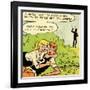 Archie Comics Retro: Archie and Betty Comic Panel; Snatching Happiness (Aged)-null-Framed Art Print