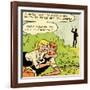 Archie Comics Retro: Archie and Betty Comic Panel; Snatching Happiness (Aged)-null-Framed Art Print