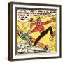 Archie Comics Retro: Archie and Jughead Comic Panel; False Friend (Aged)-null-Framed Art Print