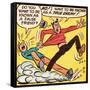 Archie Comics Retro: Archie and Jughead Comic Panel; False Friend (Aged)-null-Framed Stretched Canvas