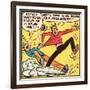 Archie Comics Retro: Archie and Jughead Comic Panel; False Friend (Aged)-null-Framed Art Print