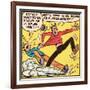 Archie Comics Retro: Archie and Jughead Comic Panel; False Friend (Aged)-null-Framed Art Print