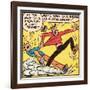 Archie Comics Retro: Archie and Jughead Comic Panel; False Friend (Aged)-null-Framed Art Print