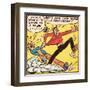 Archie Comics Retro: Archie and Jughead Comic Panel; False Friend (Aged)-null-Framed Art Print