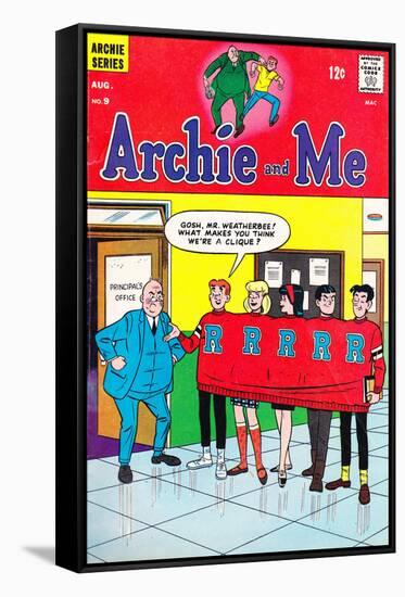 Archie Comics Retro: Archie and Me Comic Book Cover No.9 (Aged)-Dan DeCarlo-Framed Stretched Canvas