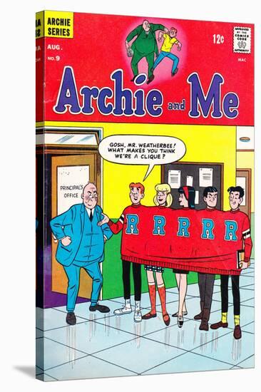 Archie Comics Retro: Archie and Me Comic Book Cover No.9 (Aged)-Dan DeCarlo-Stretched Canvas