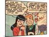 Archie Comics Retro: Archie and Veronica Comic Panel; Dream Girl (Aged)-null-Mounted Art Print