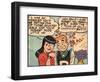 Archie Comics Retro: Archie and Veronica Comic Panel; Dream Girl (Aged)-null-Framed Art Print