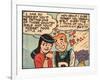 Archie Comics Retro: Archie and Veronica Comic Panel; Dream Girl (Aged)-null-Framed Art Print